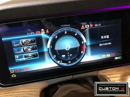 메르세데스 벤츠 W213 E클래스 E200 와이드콕핏 LCD 계기반 장착, 부메스터 트위터 장착. / 용인 처인구