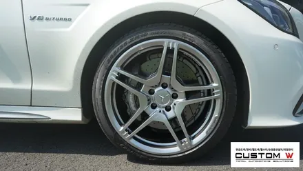 벤츠 CLS 63 AMG 고스트크롬 휠도색. / 용인 처인구