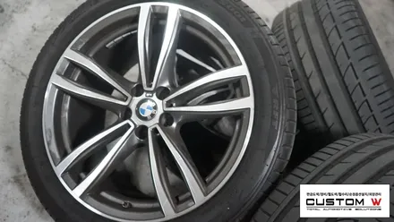 BMW 6GT 블랙유광(하이그로시블랙) 휠도색. / 용인 처인구