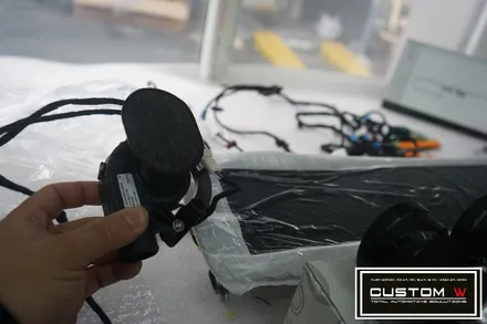 벤츠 C238 E클래스 카브리올레 송풍구 앰비언트라이트, 멀티컬러 앰비언트, 와이드콕핏, IWC시계 레트로핏.(잘못된 중국산 부품 해체 후 다시 설치) / 용인 처인구