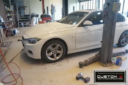BMW 441M 휠 상처 수리후, 휠복원도색 .분당용인 수입차  BMW휠수리복원 도색 커스텀W / 용인 처인구