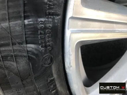 볼보 XC90 상처난 다이아몬드 컷팅 휠수리 복원. / 용인 처인구