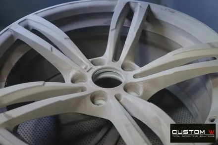 BMW M3,M4 437M 휠 상처 수리 후, 블랙 유광 휠도색. / 용인 처인구