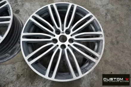 BMW 530i M 664M 19인치 블랙유광 휠 도색 / 용인 처인구