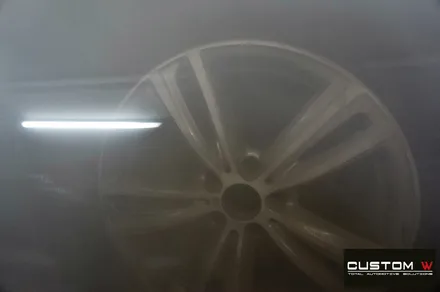 BMW 430i 컨버터블 442M 휠 상처 수리 후 블랙유광 휠도색 / 용인 처인구