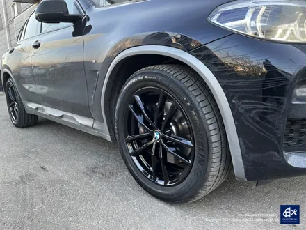 BMW X4 19인치 블랙유광 휠도색 / 용인 처인구