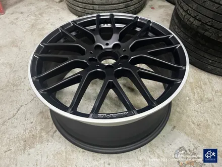 벤츠 A45 AMG 블랙실버 무광 투톤 휠도색 & 레드 캘리퍼 도색 / 용인 처인구