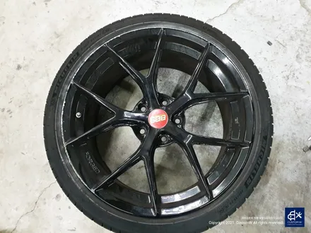 BMW 428i BBS FIR 휠수리 후 블랙유광 휠도색 / 용인 처인구
