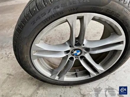 BMW F10 530d 박리 후 블랙유광 휠도색 + 분진 제거 후 블루 캘리퍼 도색 / 용인 처인구