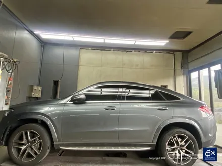 벤츠 GLE53 AMG 쿠페 블랙유광 휠도색 + 레드 캘리퍼 도색 / 용인 처인구