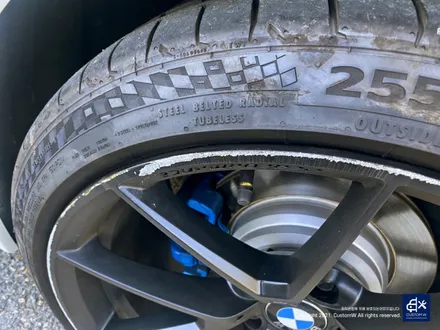 BMW F30 328i 휠수리 후 무광 블랙 휠도색 / 용인 처인구