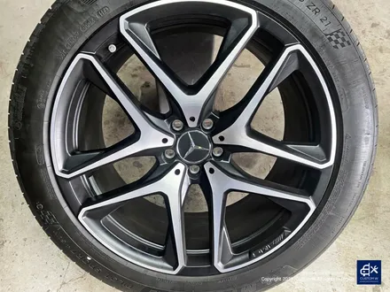 Mercedes-AMG GLE53 블랙유광 휠도색 & 레드 캘리퍼 도색 / 용인 처인구