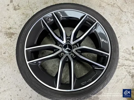 벤츠 CLS53 AMG 블랙실버 투톤 유광 휠도색 + 레드 캘리퍼 도색 / 용인 처인구