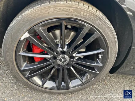 벤츠 CLS400d 휠수리 후 블랙유광 휠도색 / 용인 처인구