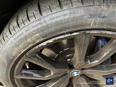 BMW X7 휠수리 후 블랙유광 휠도색 / 용인 처인구