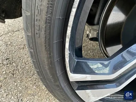 볼보 XC90 휠수리 후 블랙유광 휠도색 / 용인 처인구