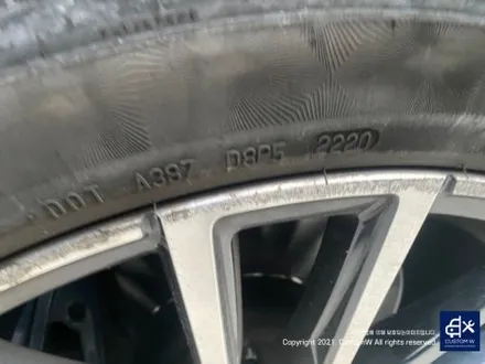 BMW G05 X5 22인치 742M 휠 상처 수리 후, 블랙 유광 휠도색 / 용인 처인구