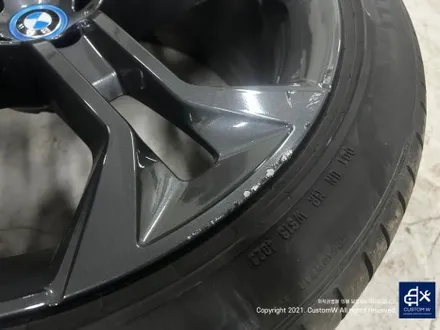BMW G05 X5 50E 21인치 Y 스포크 744 오빗 그레이  상처 수리 후, 휠 복원 도색 / 용인 처인구