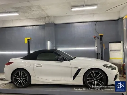 따뜻한 봄에 오픈 에어링의 기쁨을 누릴 수 있는 BMW G29 Z4 20i 휠 상처 수리 후, 유광 블랙 휠도색 그리고 블루 캘리퍼 도색까지_! / 용인 처인구
