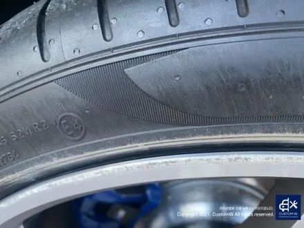 한 달 전 수리하셨던 고객 재방문 BMW 6GT 648M 20인치 휠 상처 수리 후, 다이아몬드 커팅 복원 / 용인 처인구
