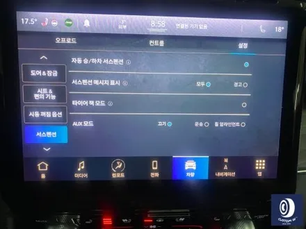 24년식 신형 지프 그랜드 체로키 휠 상처 수리 후, 블랙 유광 휠도색 + 레드 캘리퍼 도색 / 용인 처인구