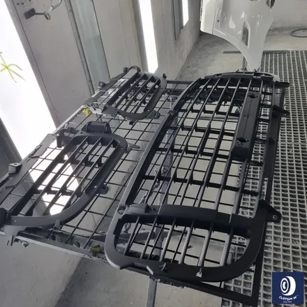 포르쉐 카이엔 프런트 범퍼 도색 / 고객분께서 범퍼 구입 후 배송해 주셨어요) 차려진 밥상에 숟가락만 얹었네요 : - ) / 용인 처인구