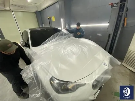 BMW M240i 블랙 유광 휠도색 + 레드 캘리퍼 도색 / 용인 처인구