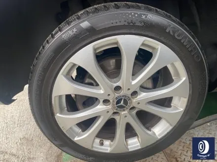 벤츠 W213 E300 18인치 휠 상처 수리 후, 실버 휠복원 도색 / 용인 처인구