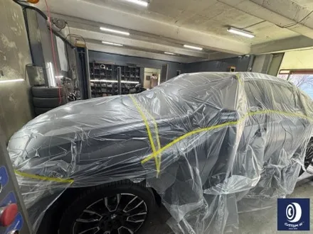 BMW X6 40i 신차 출고 작업 / 915M 블랙 휠도색 + 레드 캘리퍼 도색 / 용인 처인구