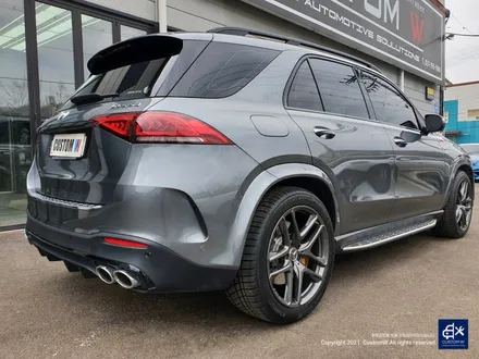 벤츠 GLE53 AMG 건메탈 휠도색 + 카본 세라믹 골드 캘리퍼 도색 / 용인 처인구