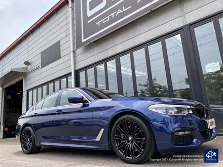 BMW G30 530i 664M 휠수리 후 블랙유광 휠도색 / 용인 처인구