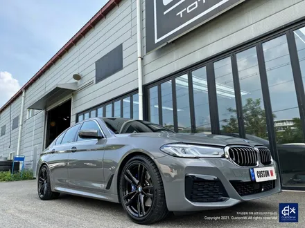 BMW G30 530i 647M 박리 후 블랙유광 휠도색 / 용인 처인구