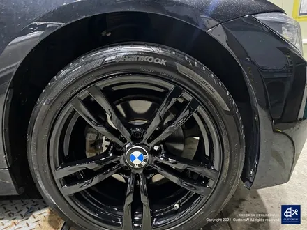 BMW F30 320d 441M 휠수리 후 블랙유광 휠도색 / 용인 처인구