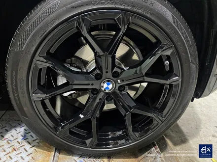 BMW X3 박리 후 블랙유광 휠도색 / 용인 처인구