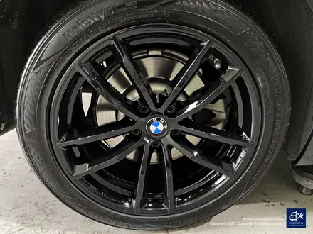 BMW G30 520d 휠수리 후 블랙유광 휠도색 / 용인 처인구
