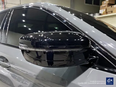 BMW F90 M5 박리 후 블랙유광 휠도색 + 리어 범퍼 디퓨저, 사이드 미러 블랙유광 도색 / 용인 처인구