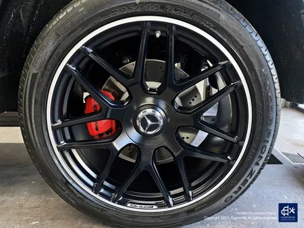벤츠 G63 AMG G바겐 블랙 실버 무광 투톤 휠도색 / 용인 처인구