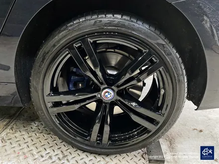 BMW 6GT 630i 휠수리 후 블랙유광 휠도색 / 용인 처인구