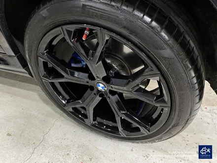 BMW G06 X6 21인치 741M 휠수리 후 블랙유광 휠도색 / 용인 처인구