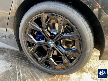 BMW G24 420i 860M 19인치 유광 블랙 휠 도색 + 휠 커버 20개도 함께 도색. (feat. 휠 커버가 왜 이리 많은 건가..;;) / 용인 처인구