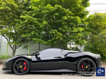 Ferrari 페라리 296 GTS 신차 출고  작업 번호판 미장착  미등록 차량 사틴 블랙 / MATT BLACK ( 무광 검정) 휠 도색_! / 용인 처인구