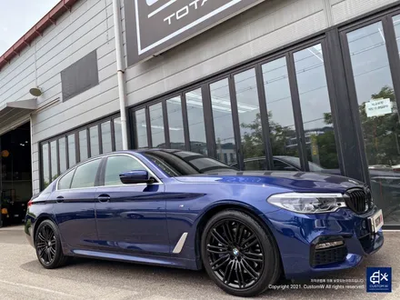 BMW G30 530i 664M 휠수리 후 블랙유광 휠도색 / 용인 처인구