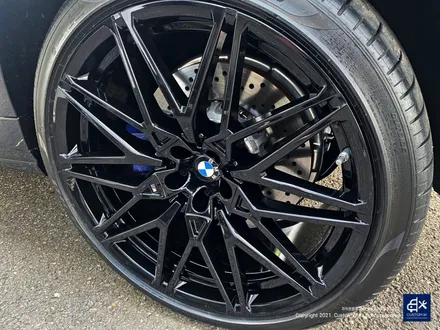 BMW X6M 컴페티션 818M 블랙유광 휠도색 / 용인 처인구