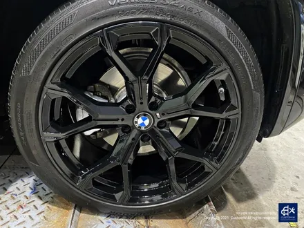 BMW X3 박리 후 블랙유광 휠도색 / 용인 처인구