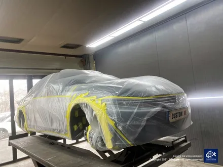 BMW 420i 휠수리 후 블랙유광 휠도색 + 레드 캘리퍼 도색 / 용인 처인구