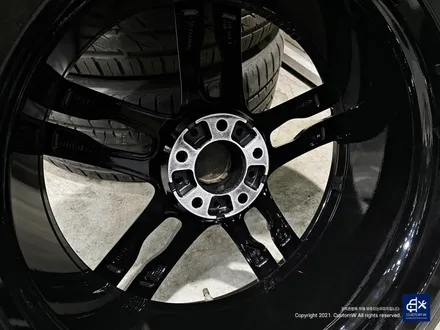 BMW 640d 휠수리 후 블랙유광 휠도색 + 레드 캘리퍼 도색 / 용인 처인구