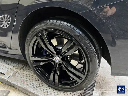 BMW 6GT 630i 휠수리 후 블랙유광 휠도색 / 용인 처인구