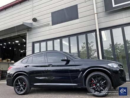 BMW X4 887M 휠수리 후 블랙유광 휠도색 / 용인 처인구