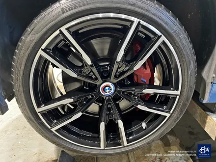 BMW M340i 박리 후 블랙 폴리시 휠도색 / 용인 처인구