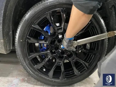 BMW X6 21인치 915M 하이그로시 블랙 / 검정 유광 휠도색 / 용인 처인구